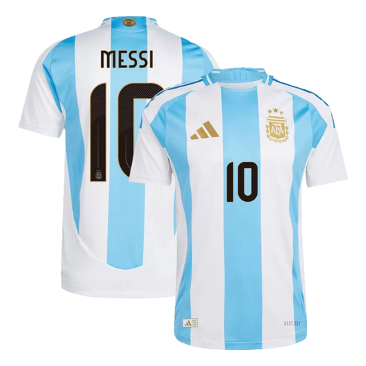 Wersja gracza MESSI #10 Koszulka piłkarska Argentina 2024 Pro Koszulki Pilkar Skie