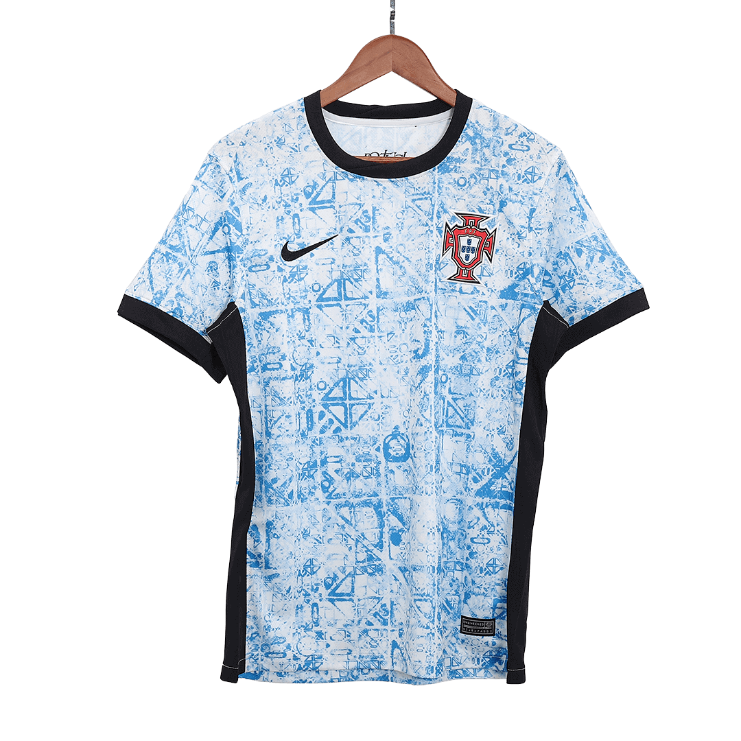 Męska koszulka wyjazdowa Portugalii (koszulka + spodenki) Zestaw Euro 2024 Pro Koszulki Pilkar Skie