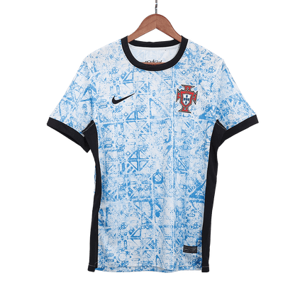 Męska koszulka wyjazdowa Portugalii (koszulka + spodenki) Zestaw Euro 2024 Pro Koszulki Pilkar Skie