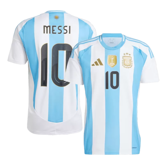 MESSI #10 Argentina Koszulka Piłkarska Domowa 2024 Pro Koszulki Pilkar Skie