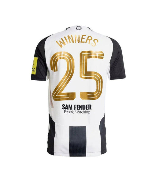 Wersja 24/25 Newcastle United Męska koszulka zwycięzców Pucharu Ligi Angielskiej 2025 Top Soccer Jerseys Store
