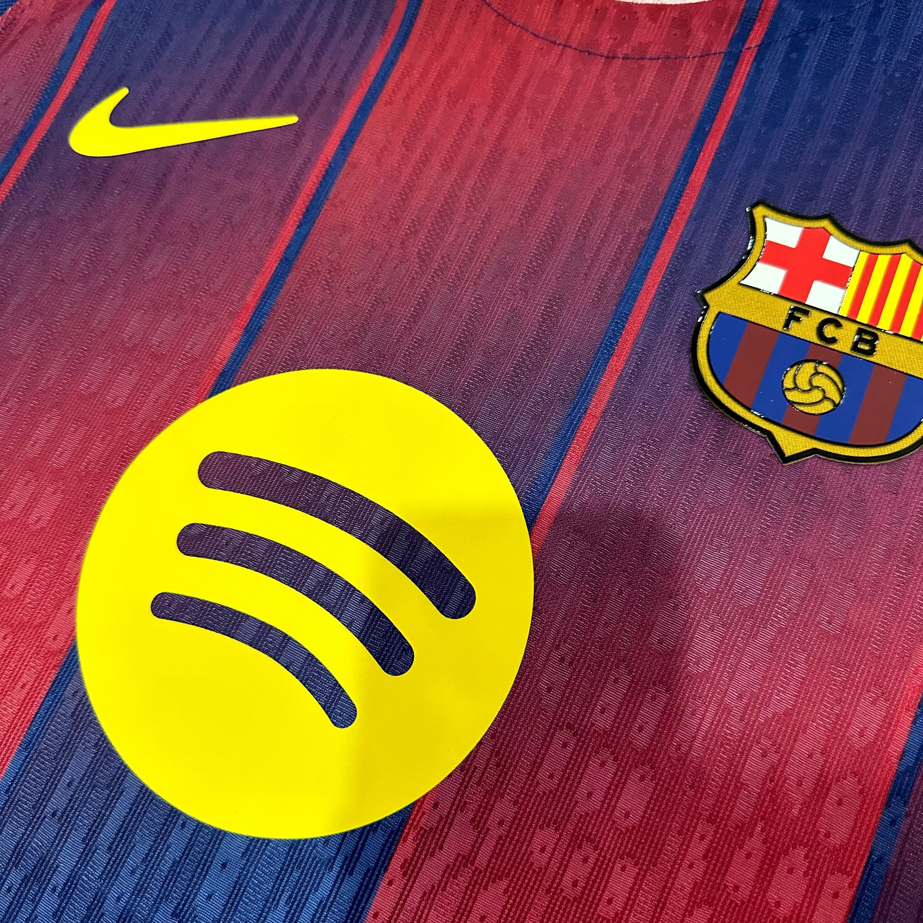 Wersja gracza Barcelona LAMINE YAMAL Koszulka piłkarska domowa 2025/26 Pro Koszulki Pilkar Skie