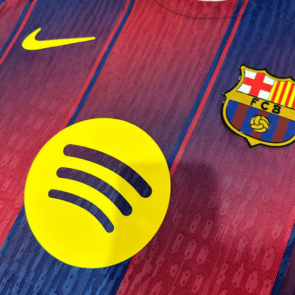 Wersja gracza Barcelona LAMINE YAMAL Koszulka piłkarska domowa 2025/26 Pro Koszulki Pilkar Skie