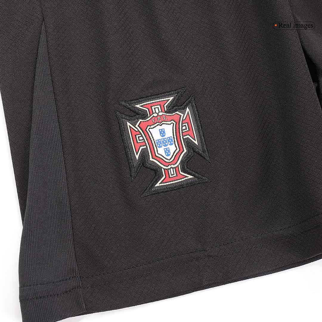 Puchar Europy Portugal 2024 Koszulka wyjazdowa dla dzieci (krótkie + spodenki) Pro Koszulki Pilkar Skie