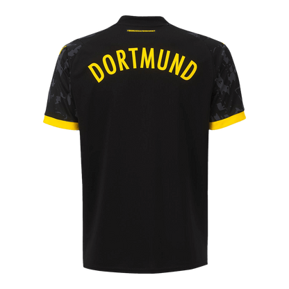 Kid's Borussia Dortmund Away  Soccer Jersey Kit(Jersey+Shorts) 2023/24 Top Soccer Jerseys Store
