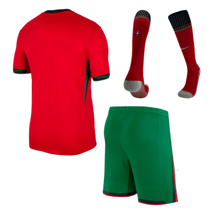 [Super jakość] Męska koszulka domowa Portugalii Pełny zestaw Euro 2024 Pro Koszulki Pilkar Skie