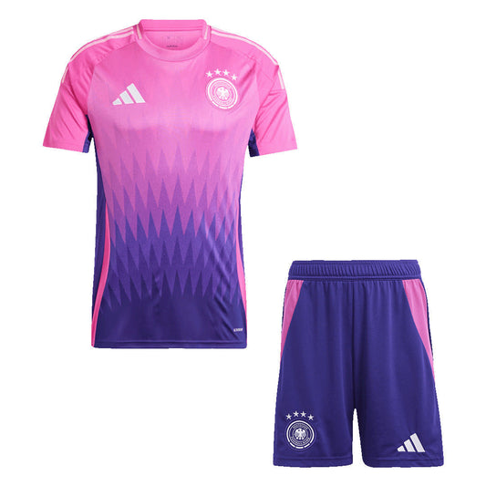 [Super Quailty] Męski strój wyjazdowy Germany (koszulka + spodenki) Euro 2024 Top Soccer World Shop