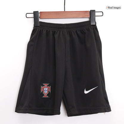 Puchar Europy Portugal 2024 Koszulka wyjazdowa dla dzieci (krótkie + spodenki) Pro Koszulki Pilkar Skie