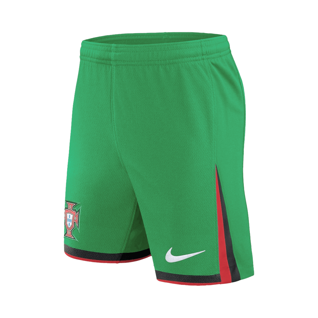 Portugal Domowe spodenki piłkarskie Euro 2024 Pro Koszulki Pilkar Skie