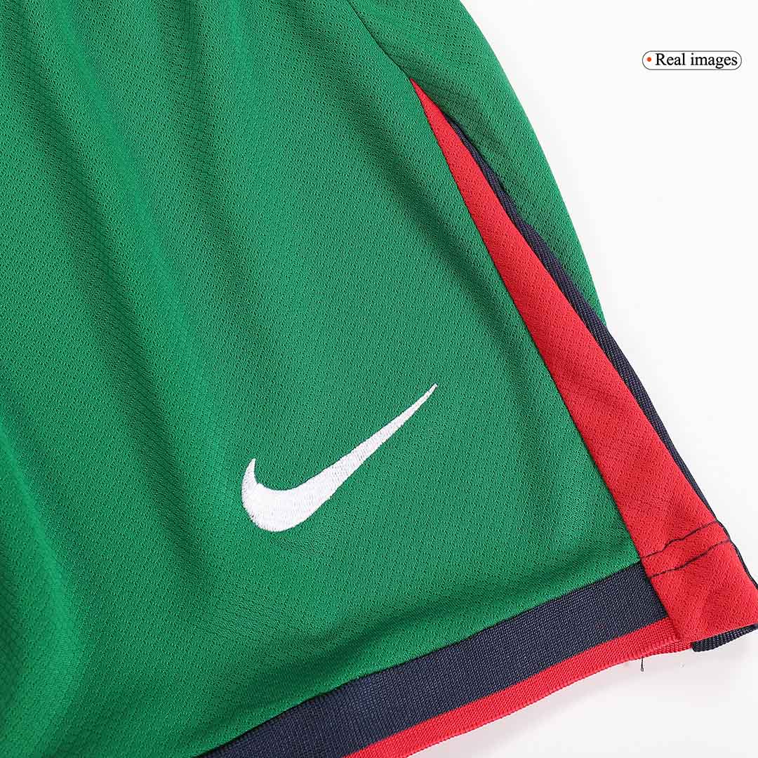 Dziecięce koszulki domowe Portugalii Pełny zestaw Euro 2024 Pro Koszulki Pilkar Skie