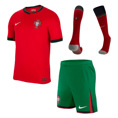 [Super jakość] Męska koszulka domowa Portugalii Pełny zestaw Euro 2024 Pro Koszulki Pilkar Skie