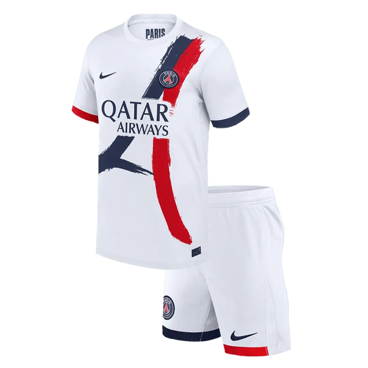 Kid's PSG Away Soccer Jersey Kit(Jersey+Shorts) 2024/25 Top Soccer Jerseys Store