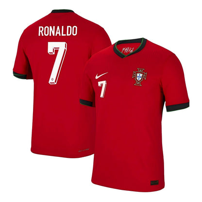 Portugal RONALDO #7 Koszulka meczowa Euro 2024 Pro Koszulki Pilkar Skie
