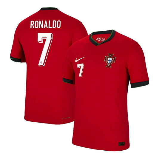 Portugal RONALDO #7 Koszulka meczowa Euro 2024 Pro Koszulki Pilkar Skie