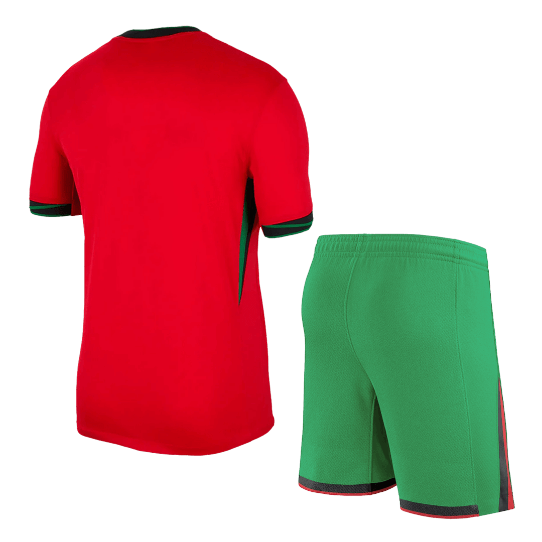 [Super jakość] Męska koszulka domowa Portugalii (koszulka + spodenki) Zestaw Euro 2024 Pro Koszulki Pilkar Skie