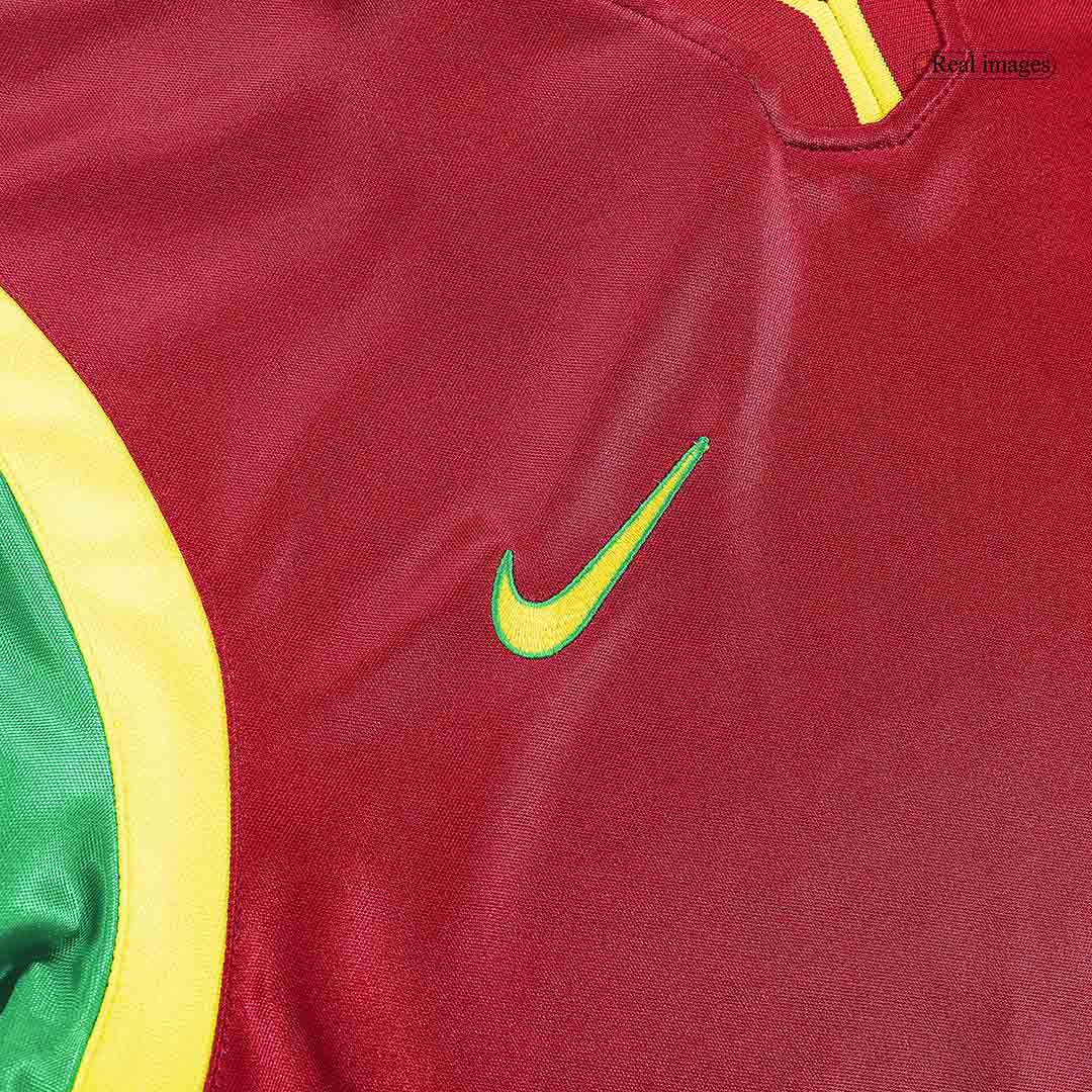 Portugal Domowa Retro Piłkarska Koszulka 1999 Pro Koszulki Pilkar Skie