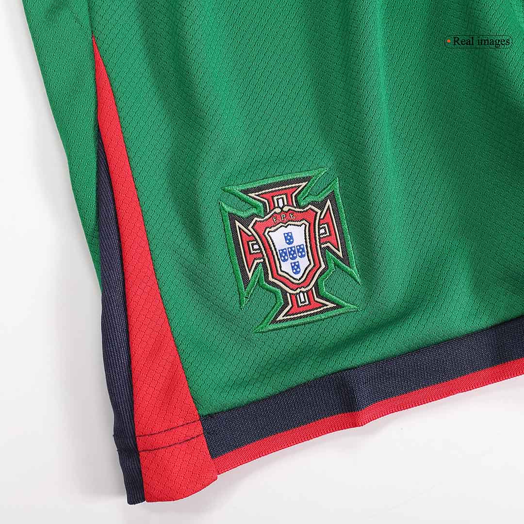 Dziecięcy zestaw koszulek domowych Portugalii (koszulka + spodenki) Euro 2024 Pro Koszulki Pilkar Skie