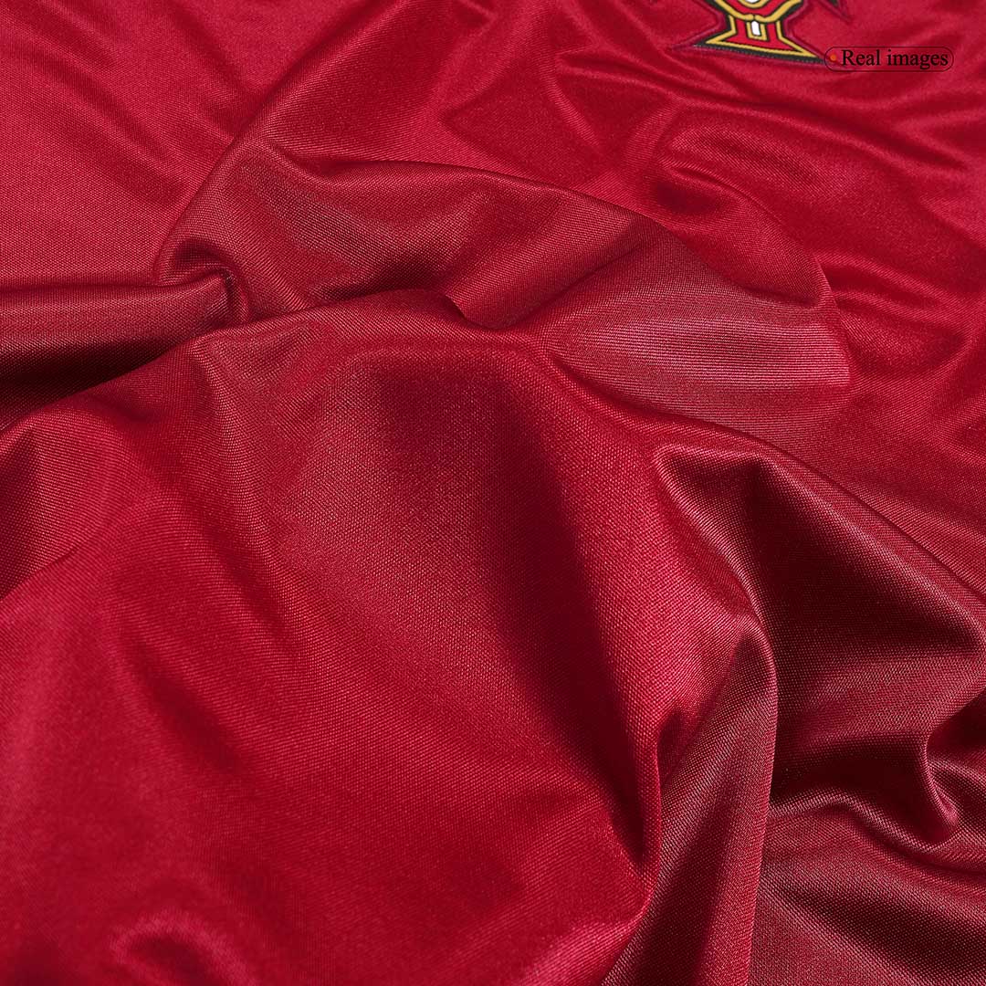 Portugal Domowa Retro Piłkarska Koszulka 1999 Pro Koszulki Pilkar Skie