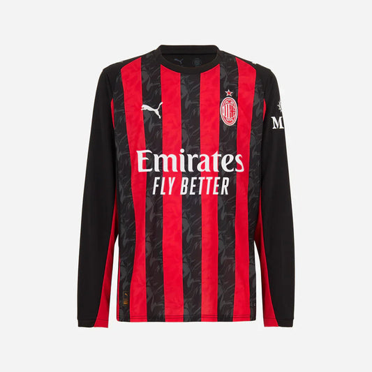 AC MILAN DŁUGI RĘKAW DOMOWY KOSZULKA 2025/26 Top Soccer Jerseys Store