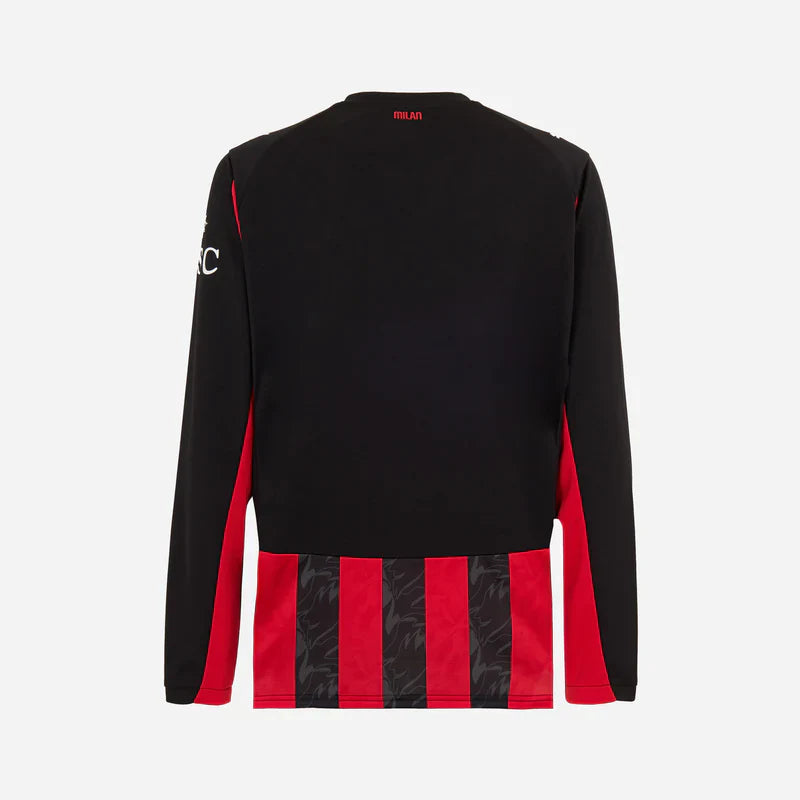 AC MILAN DŁUGI RĘKAW DOMOWY KOSZULKA 2025/26 Top Soccer Jerseys Store