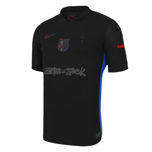 Wersja gracza Barcelona X Travis Scott Koszulka wyjazdowa piłkarska 2024/25 Top Soccer Jerseys Store