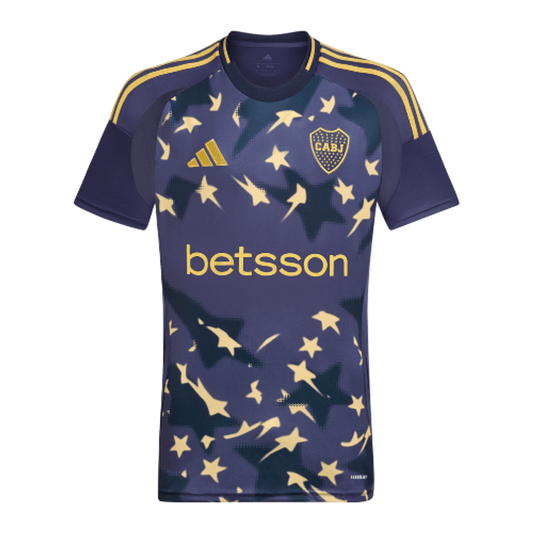 Boca Juniors Trzecia Wyjazdowa Koszulka Piłkarska 2025/26 Pro Koszulki Pilkar Skie