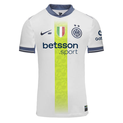 Fan Version Inter Milan Away  Soccer Jersey 2024/25 SPECIAL EDITION ROSSI 46 Top Soccer Jerseys Store