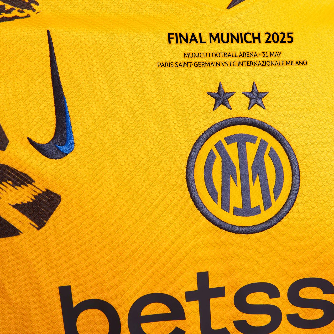 Wersja gracza Inter Mediolan Trzecia koszulka piłkarska 2024/25 – Finał Ligi Mistrzów Top Soccer Jerseys Store