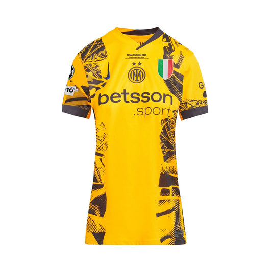 Trzecia koszulka piłkarska Interu Mediolan dla kobiet 2024/25 – koszulka kibica finału Ligi Mistrzów Top Soccer Jerseys Store