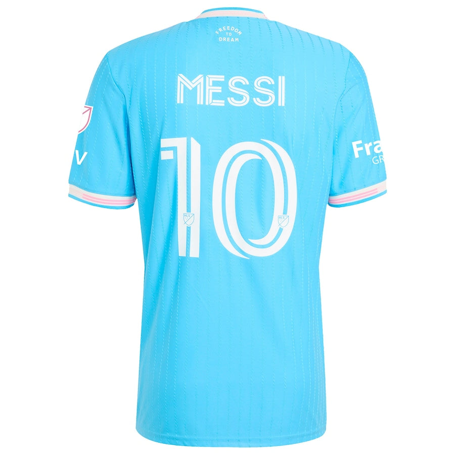 Wersja gracza Inter Miami CF Messi #10 2025 Trzecia wyjazdowa koszulka piłkarska Pro Koszulki Pilkar Skie