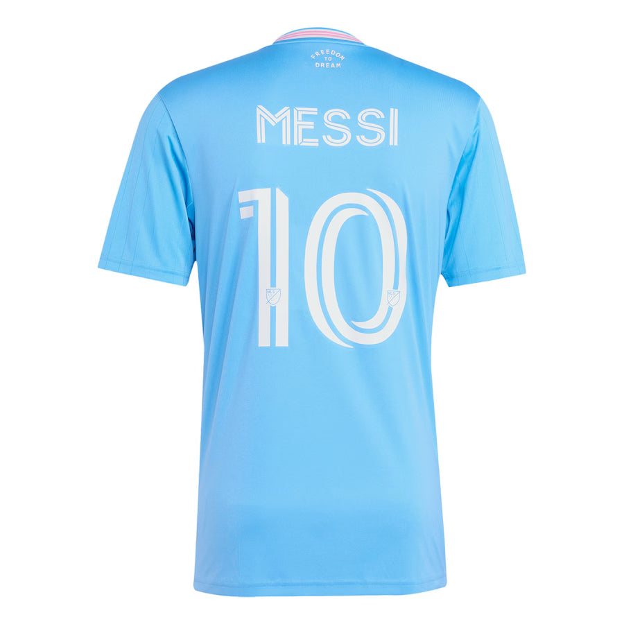 Inter Miami CF Messi #10 Trzecia Wyjazdowa Koszulka Piłkarska 2025 Pro Koszulki Pilkar Skie