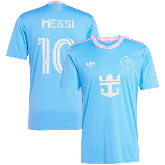 Inter Miami CF Messi #10 Trzecia Wyjazdowa Koszulka Piłkarska 2025 Pro Koszulki Pilkar Skie