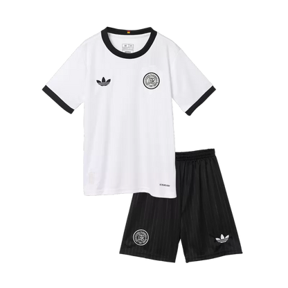 Dziecięcy zestaw koszulek piłkarskich Niemiec (koszulka + spodenki) 2025 - 125. rocznica Top Soccer Jerseys Store