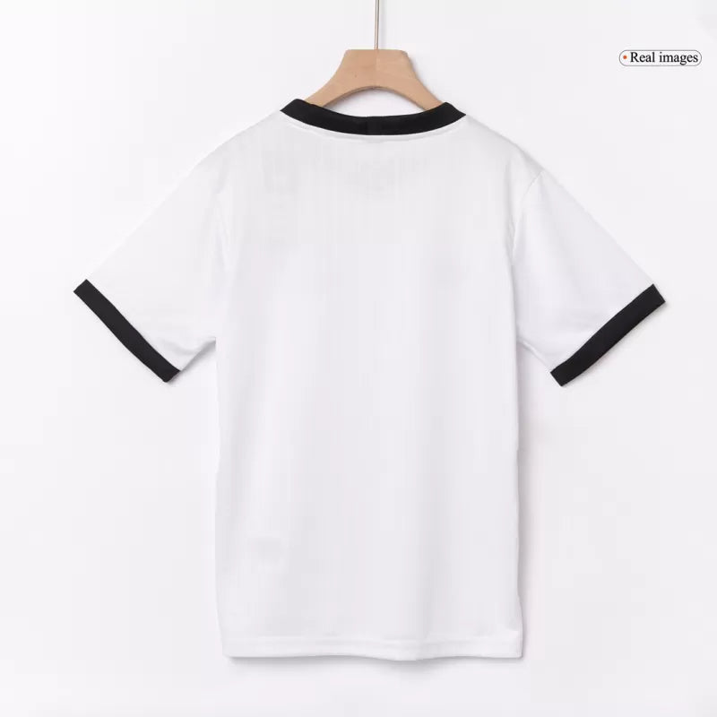 Dziecięcy zestaw koszulek piłkarskich Niemiec (koszulka + spodenki) 2025 - 125. rocznica Top Soccer Jerseys Store