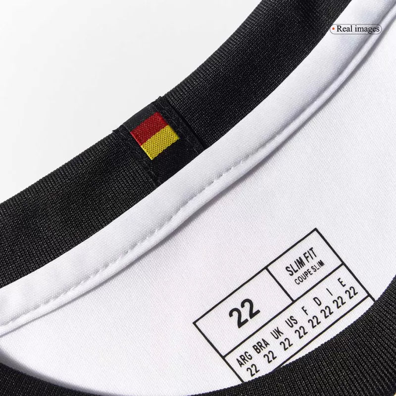 Dziecięcy zestaw koszulek piłkarskich Niemiec (koszulka + spodenki) 2025 - 125. rocznica Top Soccer Jerseys Store