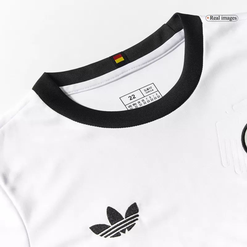 Dziecięcy zestaw koszulek piłkarskich Niemiec (koszulka + spodenki) 2025 - 125. rocznica Top Soccer Jerseys Store