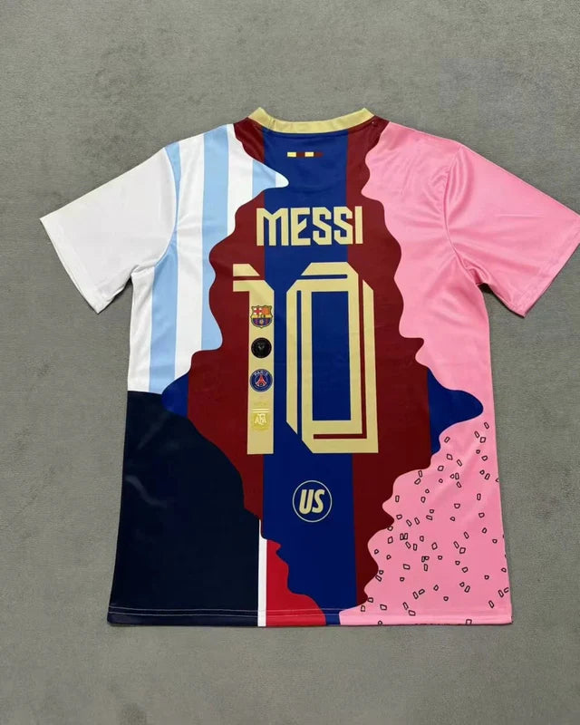 Koszulka MESSI #10 All Team Tribute – limitowana edycja koszulki kibica (Barcelona, Paris Saint-Germain (PSG), Inter Miami i argentyńska reprezentacja). 2025/26 Top Soccer Jerseys Store