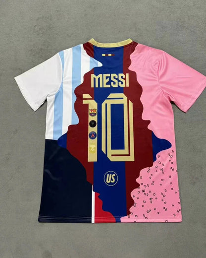 Koszulka MESSI #10 All Team Tribute – limitowana edycja koszulki kibica (Barcelona, Paris Saint-Germain (PSG), Inter Miami i argentyńska reprezentacja). 2025/26 Top Soccer Jerseys Store