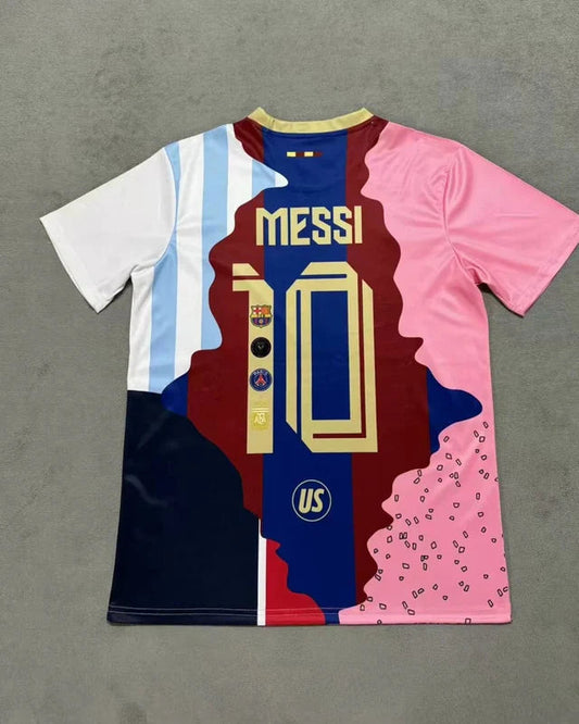 Koszulka MESSI #10 All Team Tribute – limitowana edycja koszulki kibica (Barcelona, Paris Saint-Germain (PSG), Inter Miami i argentyńska reprezentacja). 2025/26 Top Soccer Jerseys Store