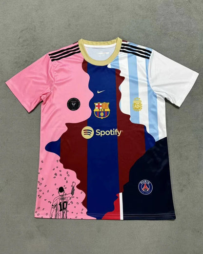 Koszulka MESSI #10 All Team Tribute – limitowana edycja koszulki kibica (Barcelona, Paris Saint-Germain (PSG), Inter Miami i argentyńska reprezentacja). 2025/26 Top Soccer Jerseys Store