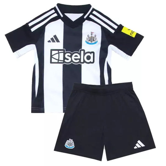 Komplet dziecięcy 24/25 Newcastle United Soccer (koszulka + spodenki) Top Soccer Jerseys Store