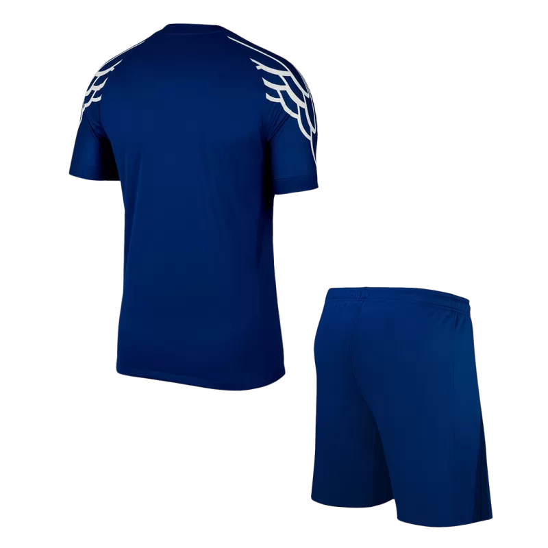 Czwarty wyjazdowy zestaw koszulek piłkarskich PSG (koszulka + spodenki) 2024/25 Top Soccer Jerseys Store