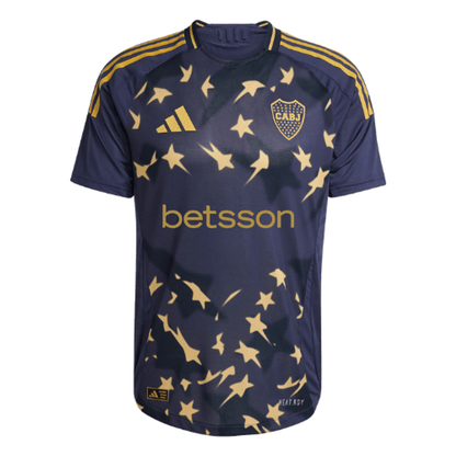 Wersja gracza Boca Juniors Trzecia Wyjazdowa Koszulka Piłkarska 2025/26 Pro Koszulki Pilkar Skie