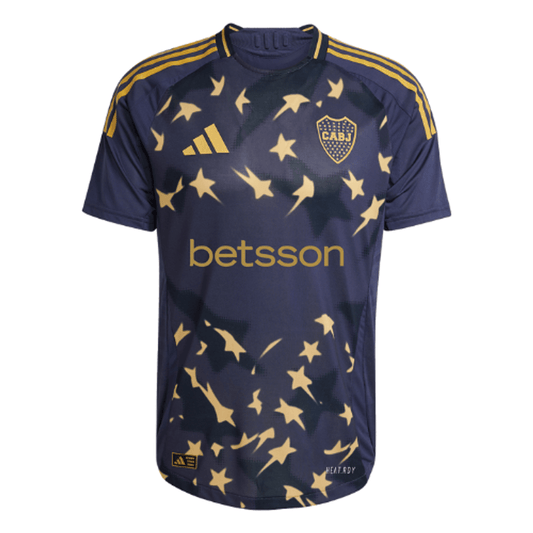 Wersja gracza Boca Juniors Trzecia Wyjazdowa Koszulka Piłkarska 2025/26 Pro Koszulki Pilkar Skie