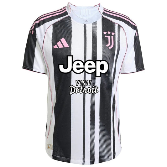 Wersja gracza Juventus Home Soccer Jersey 2025/26 Pro Koszulki Pilkar Skie