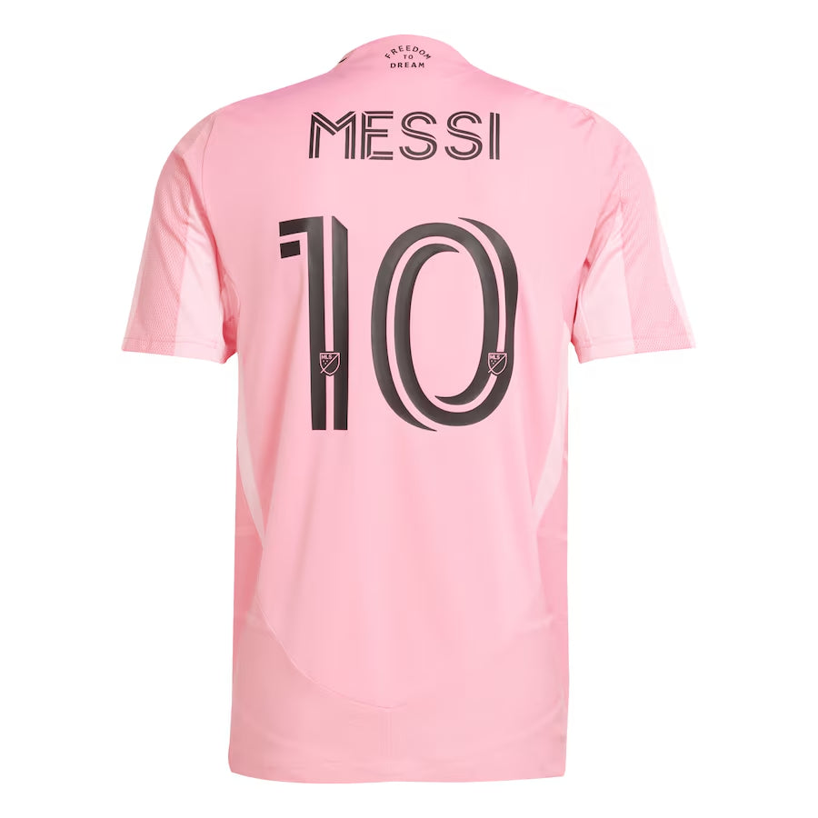 Wersja gracza Messi #10 Inter Miami CF Koszulka domowa piłkarska 2025 Pro Koszulki Pilkar Skie