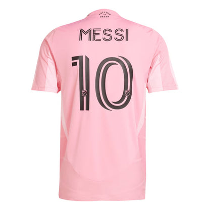 Wersja gracza Messi #10 Inter Miami CF Koszulka domowa piłkarska 2025 Pro Koszulki Pilkar Skie