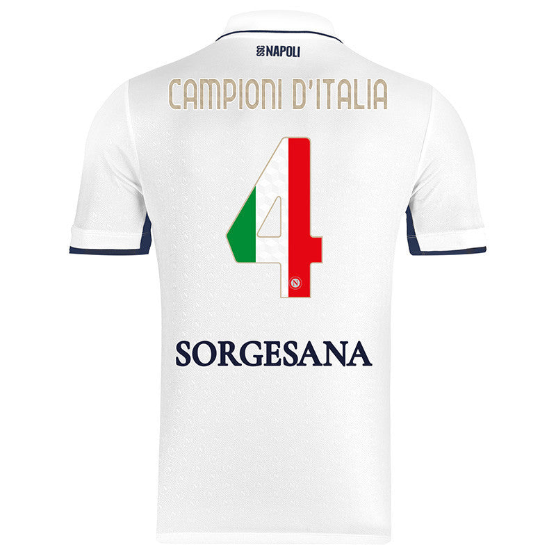 Koszulka wyjazdowa SSC Napoli 2024/25 Campioni d’Italia Top Soccer Jerseys Store