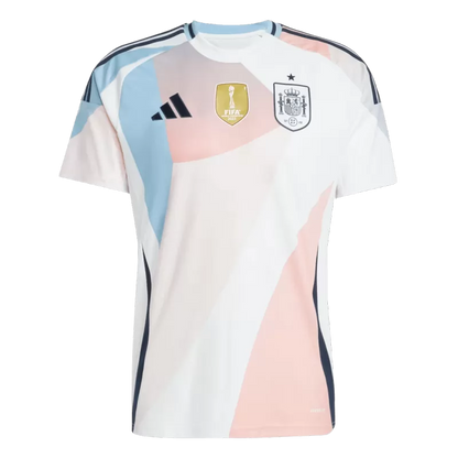Hiszpania Wyjazdowa Koszulka Piłkarska 2025 Damska Euro Top Soccer Jerseys Store