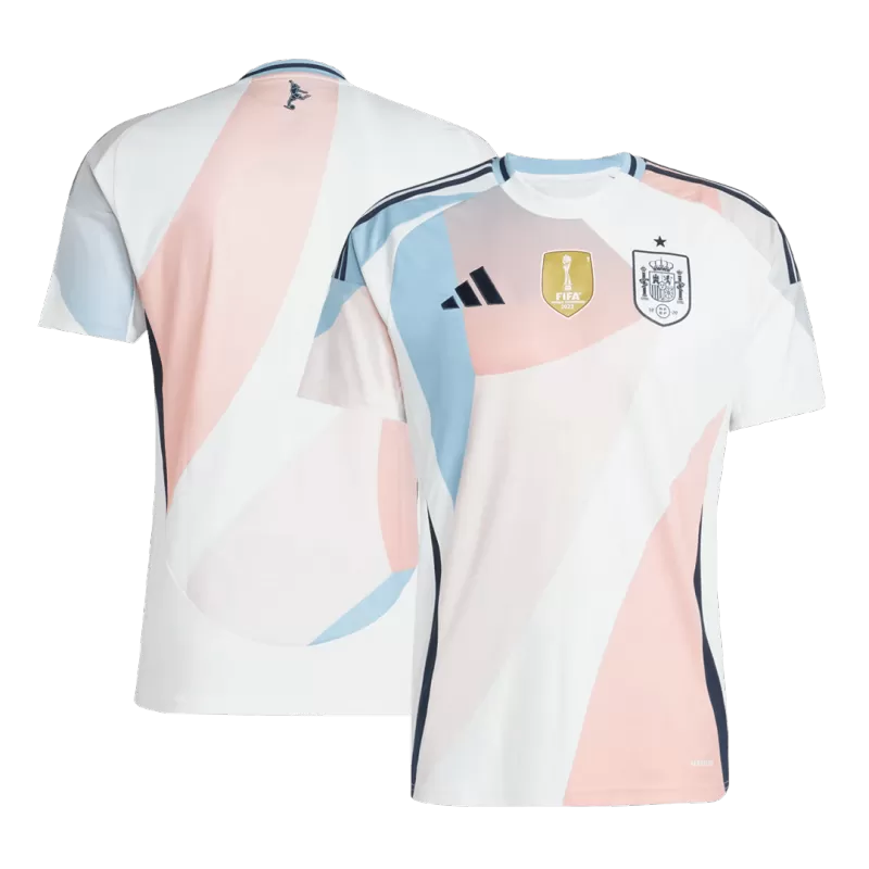 Hiszpania Wyjazdowa Koszulka Piłkarska 2025 Damska Euro Top Soccer Jerseys Store